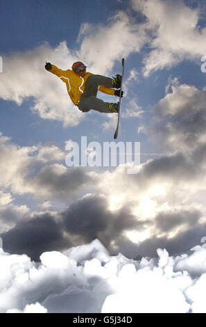 Board-X' Snowboard Festival - Battersea Park, Londres du sud Banque D'Images