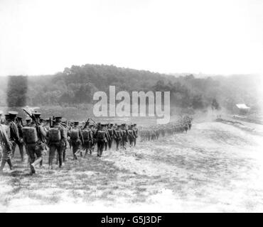 La Première Guerre mondiale - l'armée britannique Banque D'Images