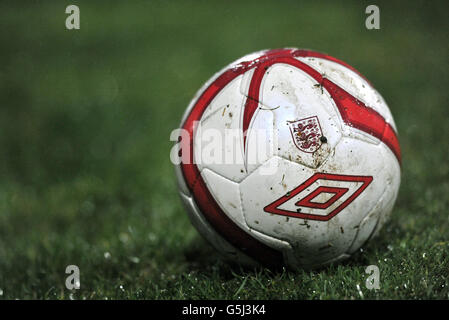 Soccer - moins de 18 ans, International - Angleterre v Italie - l'un appel Stadium Banque D'Images