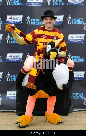 Football - Football League Charité Mascot Race 2012 - Hippodrome de Doncaster Banque D'Images