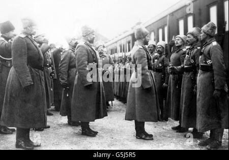 La Première Guerre mondiale - les dirigeants russes - le Tsar Nicolas II de Russie Banque D'Images