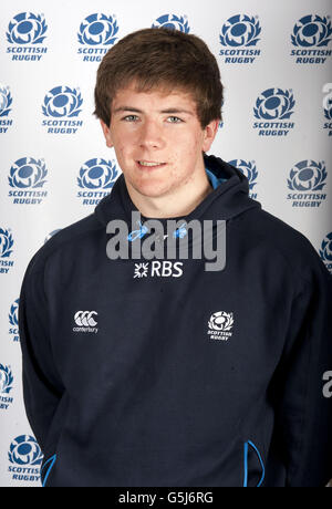 Rugby Union - Ecosse U18's Photocall Banque D'Images