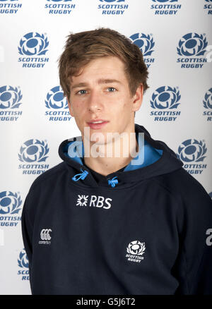 Rugby Union - Ecosse U18's Photocall Banque D'Images