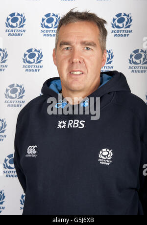 Rugby Union - Ecosse U18's Photocall Banque D'Images