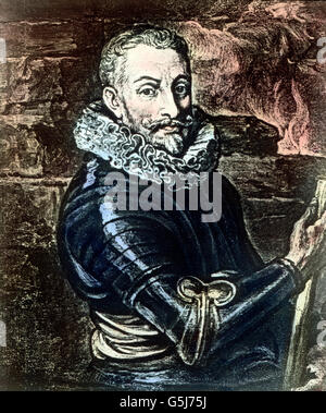 Der Feldherr Johann t'Serclaes von Tilly. Johann Tserclaes, comte de Tilly. Banque D'Images