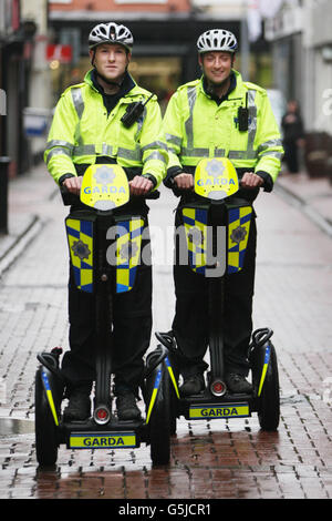 Segway Police patrol Banque D'Images