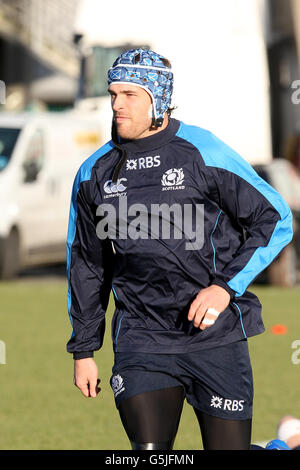 Rugby Union - Test EMC - Ecosse v Nouvelle-zélande - Écosse Murrayfield - Formation Banque D'Images