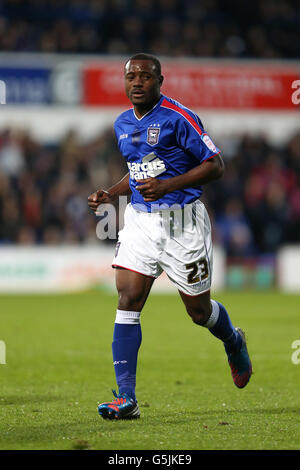 Football - championnat de football npower - Ipswich Town v Burnley - Portman Road. Nigel Reo-Coker, ville d'Ipswich Banque D'Images