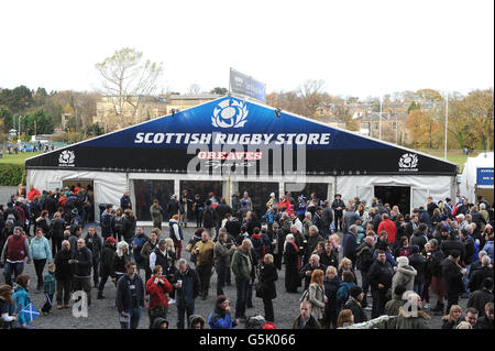 Rugby Union - Test EMC - Ecosse v Nouvelle-zélande - Murrayfield Banque D'Images