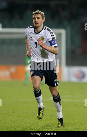 Football - International friendly - Luxembourg / Ecosse - Stade Josy Barthel. Darren Fletcher, Écosse Banque D'Images