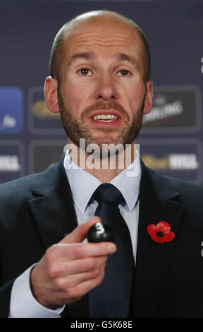 Kenny MacLeod Directeur commercial Scottish FA pendant le tirage au sort de la coupe écossaise William Hill à Hampden Park, Glasgow. APPUYEZ SUR ASSOCIATION photo. Date de la photo: Lundi 5 novembre 2012. Le crédit photo devrait se lire comme suit : Danny Lawson/PA Wire. Banque D'Images