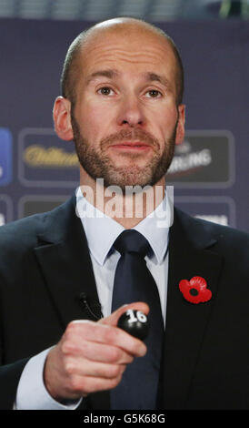 Kenny MacLeod Directeur commercial Scottish FA pendant le tirage au sort de la coupe écossaise William Hill à Hampden Park, Glasgow. APPUYEZ SUR ASSOCIATION photo. Date de la photo: Lundi 5 novembre 2012. Le crédit photo devrait se lire comme suit : Danny Lawson/PA Wire. Banque D'Images