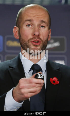 Kenny MacLeod Directeur commercial Scottish FA pendant le tirage au sort de la coupe écossaise William Hill à Hampden Park, Glasgow. APPUYEZ SUR ASSOCIATION photo. Date de la photo: Lundi 5 novembre 2012. Le crédit photo devrait se lire comme suit : Danny Lawson/PA Wire. Banque D'Images