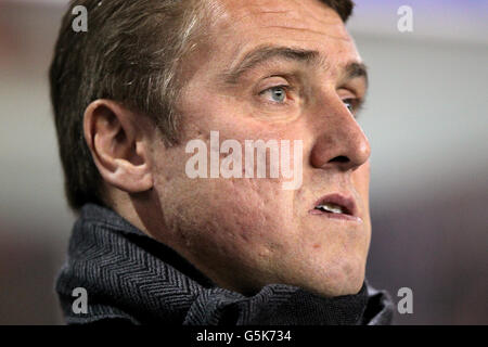 Football - championnat de npower football League - Birmingham City / Bristol City - St Andrews. Lee Clark, directeur de la ville de Birmingham Banque D'Images