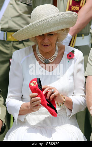 Royal Tour de l'Australie - Jour 5 Banque D'Images