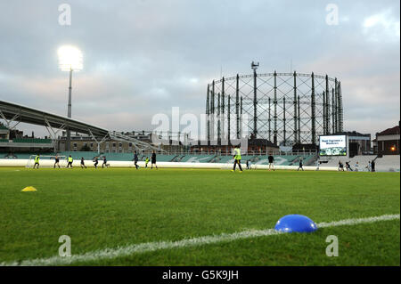 Soccer - Finale de la FA Cup Match Revanche - Wanderers v Royal Engineers - l'Ovale KIA Banque D'Images