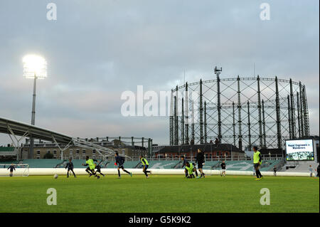 Soccer - Finale de la FA Cup Match Revanche - Wanderers v Royal Engineers - l'Ovale KIA Banque D'Images