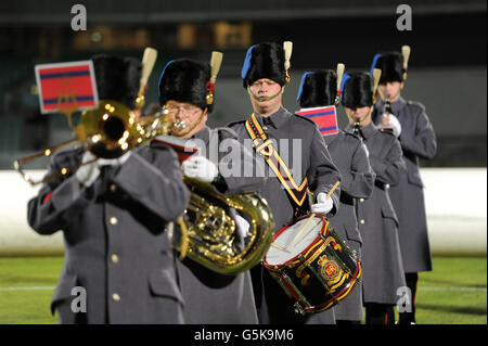 Soccer - Finale de la FA Cup Match Revanche - Wanderers v Royal Engineers - l'Ovale KIA Banque D'Images