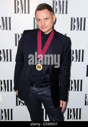 Stonebridge arrive aux BMI London Awards, à l'hôtel Dorchester, dans le centre de Londres. Banque D'Images