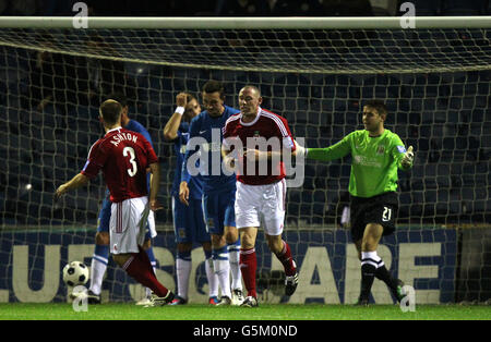 Soccer - Blue Square Premier League - Stockport County v Wrexham - Edgeley Park Banque D'Images