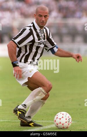 Football italien.Gianluca Vialli, Juventus Banque D'Images