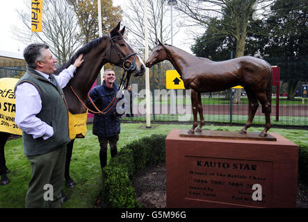 Les courses de chevaux - Betfair Chase Festival - Jour deux - Haydock Park Racecourse Banque D'Images