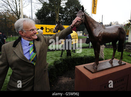 Les courses de chevaux - Betfair Chase Festival - Jour deux - Haydock Park Racecourse Banque D'Images