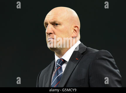 Rugby Union - Dove Men's Series - pays de Galles / Samoa - Millennium Stadium.Shaun Edwards, entraîneur adjoint du pays de Galles Banque D'Images