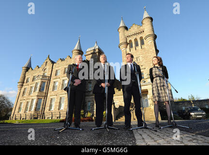 Visites Cameron l'Irlande du Nord Banque D'Images