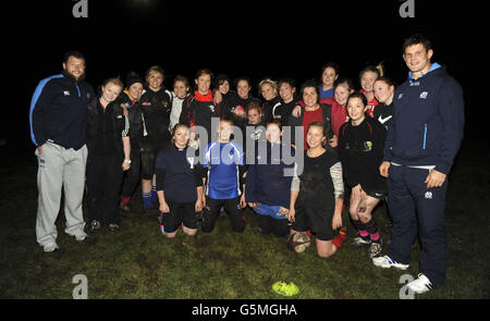 Rugby Union - SRU former avec l'Aberdeenshire Aberdeenshire - RFC Banque D'Images