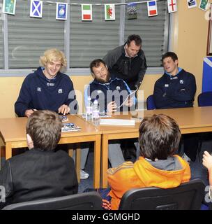 Rugby Union - SRU former avec l'Aberdeenshire Aberdeenshire - RFC Banque D'Images