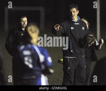 Rugby Union - SRU former avec l'Aberdeenshire Aberdeenshire - RFC Banque D'Images