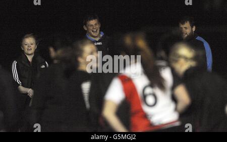 Rugby Union - SRU former avec l'Aberdeenshire Aberdeenshire - RFC Banque D'Images