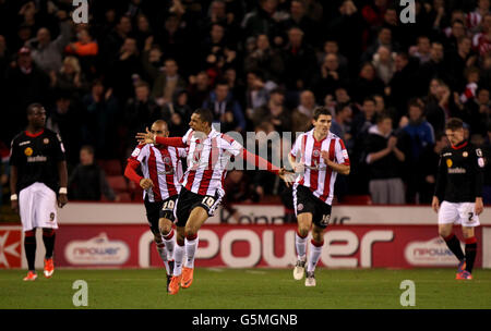 - Football npower Football League One - Sheffield United v Crewe Alexandra - Brammall Lane Banque D'Images