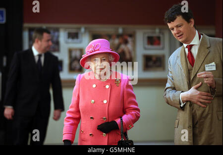 Visite royale à Bristol Banque D'Images