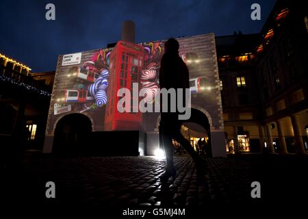 Le Gin Beefeater ma campagne de Londres Banque D'Images