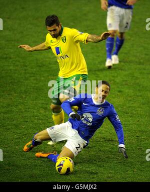 Soccer - Barclays Premier League - Everton v Norwich City - Goodison Park Banque D'Images