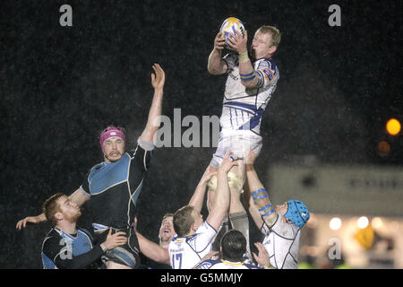 Rugby Union - RaboDirect PRO12 - Glasgow Warriors v Leinster - Scotstoun Stadium Banque D'Images