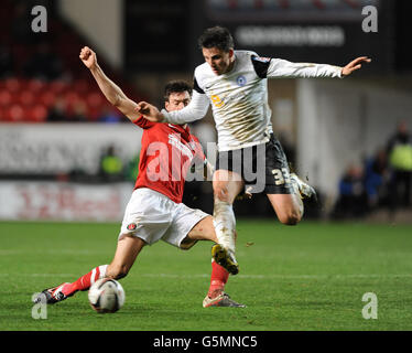 Soccer - npower Football League Championship - Charlton Athletic v Peterborough United - La Vallée Banque D'Images