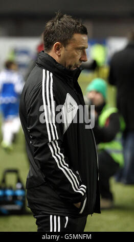 Derek McInnes, directeur de la ville de Bristol, lors du match du npower Championship au stade AMEX de Brighton. Banque D'Images