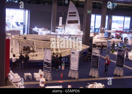 52Th Salone Nautico Genova International Boat Show, Gênes, 2012 6-14 octobre. Voile, location, équipement et accessoires et Banque D'Images