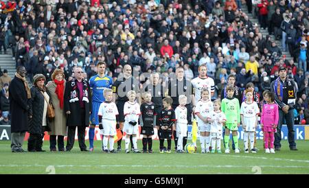 Football - Coupe de France - Deuxième tour - Milton Keynes Dons v AFC Wimbledon - stadium:mk Banque D'Images