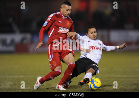 Football - Coupe de France - Deuxième tour - Worksop Town v Leyton Orient - Impact Arena Banque D'Images