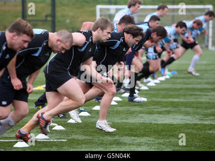 Rugby Union - Glasgow Warriors Photocall - Scotstoun Stadium Banque D'Images