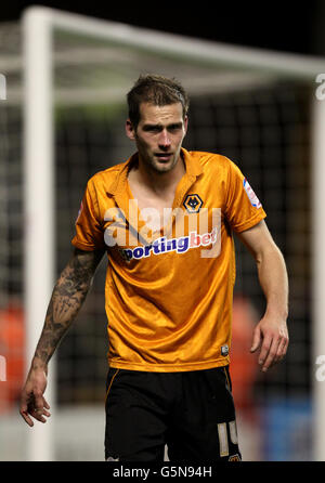 Soccer - npower Football League Championship - Wolverhampton Wanderers v Birmingham City - Molineux Banque D'Images
