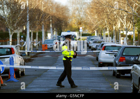 Eamon Kelly shooting Banque D'Images