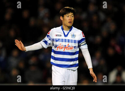 Soccer - Barclays Premier League - Queens Park Rangers v Aston Villa - Loftus Road. Park Ji-Sung, Queens Park Rangers Banque D'Images