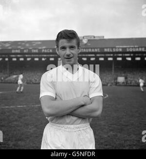 Ipswich Town Football- avant-centre Gerry Baker Banque D'Images