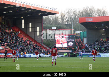 Soccer - npower Football League Championship - Charlton Athletic v Brighton et Hove Albion - La Vallée Banque D'Images