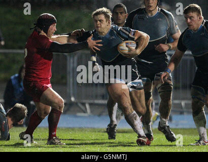 Rugby Union - RaboDirect PRO12 - Glasgow Warriors v Edinburgh Rugby - Scotstoun Stadium Banque D'Images